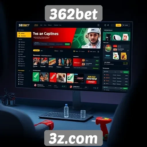 Experiência do usuário no site da 362bet